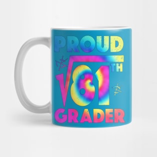 Proud 9th Grader Square Root of 81 Teachers Students Mug